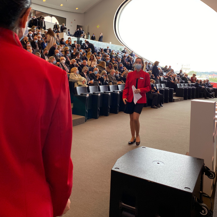 Hospedeiras de Congressos