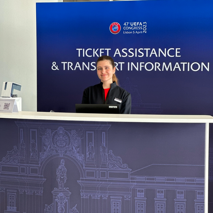 Hospedeiras de Congressos